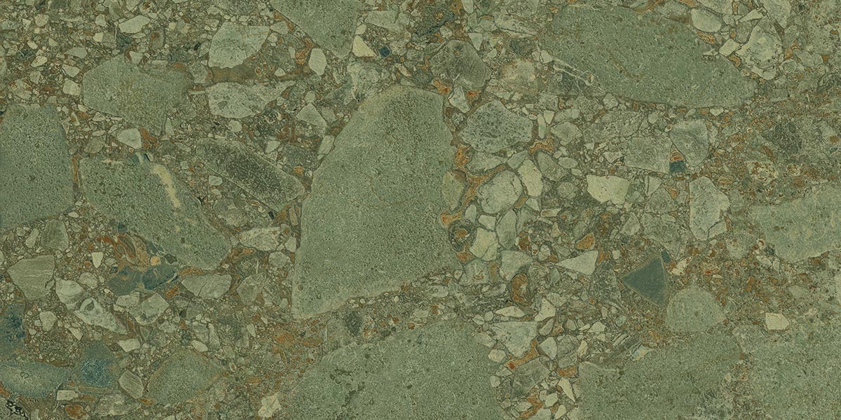 8ZF1 На пол Black&Cream Green-R Giada 60x120
