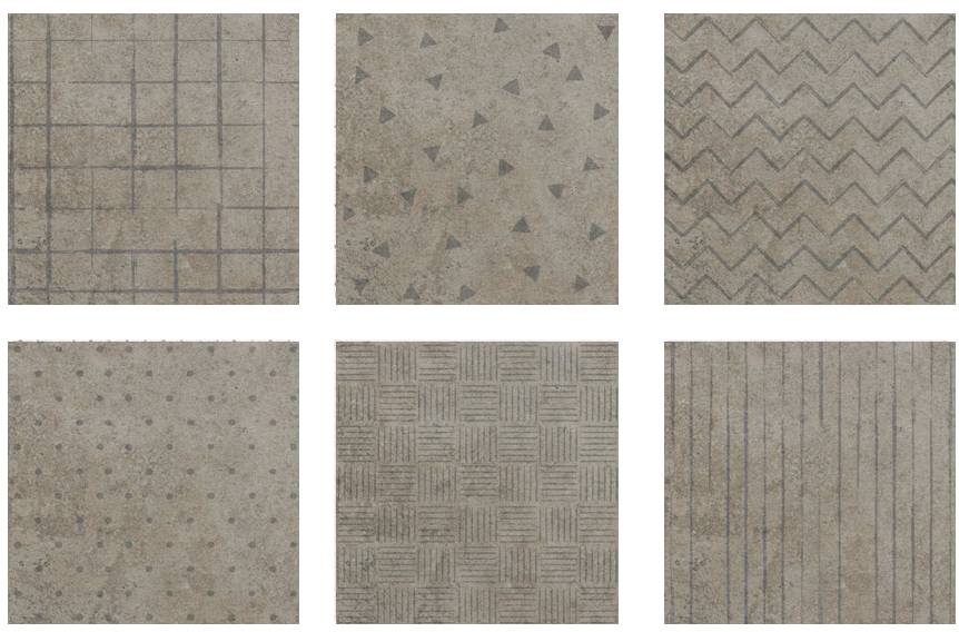 На стену Адажио Бежевая орнамент 20x20 - фото 7