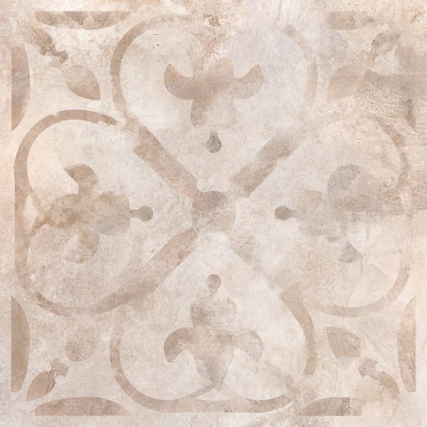 Декор Турин Бежевый 3Д 60x60