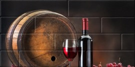 Панно Брик Кремовый бочки - фото 2