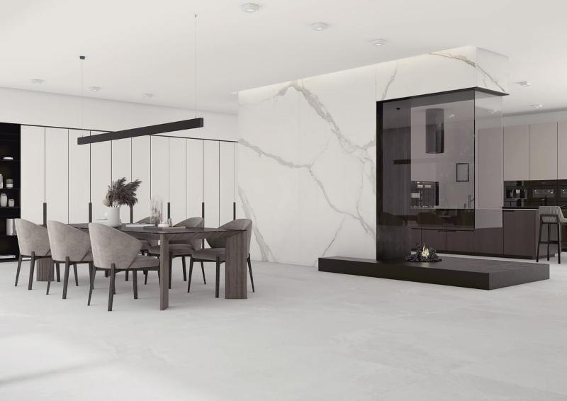 На пол Alto Statuario Bookmatch B Soft Matt - фото 4