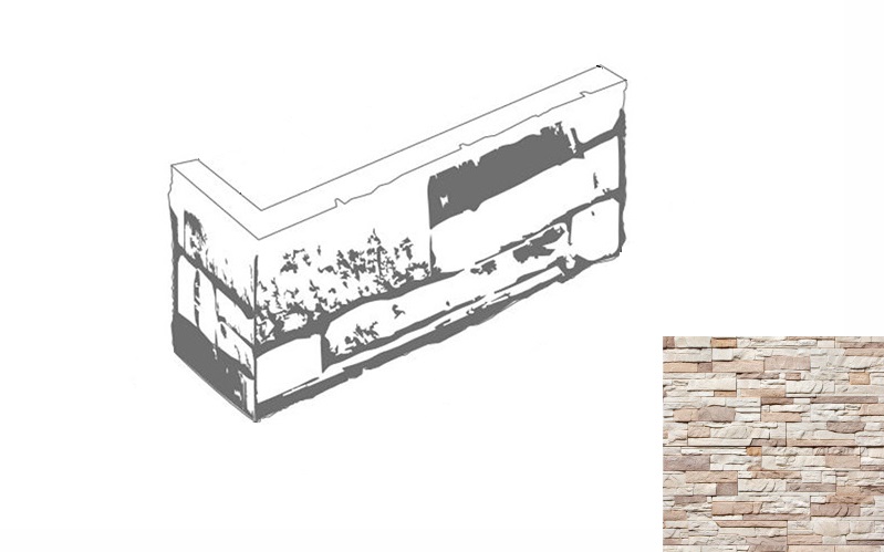 На стену Валенсия Угловой элемент 401