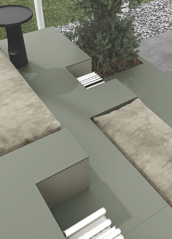 На стену Monotone Oxford Matt 6x25 - фото 18