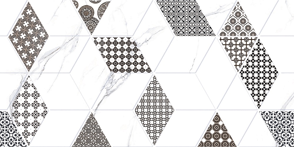 TP3628H2 Декор Дамон Ромбы 30x60