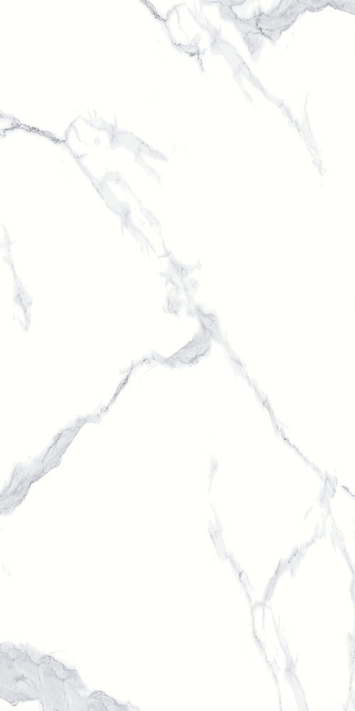 BHW-0021 На пол Calacatta White Polished (Sinking Ink) 600x1200x8 - фото 3