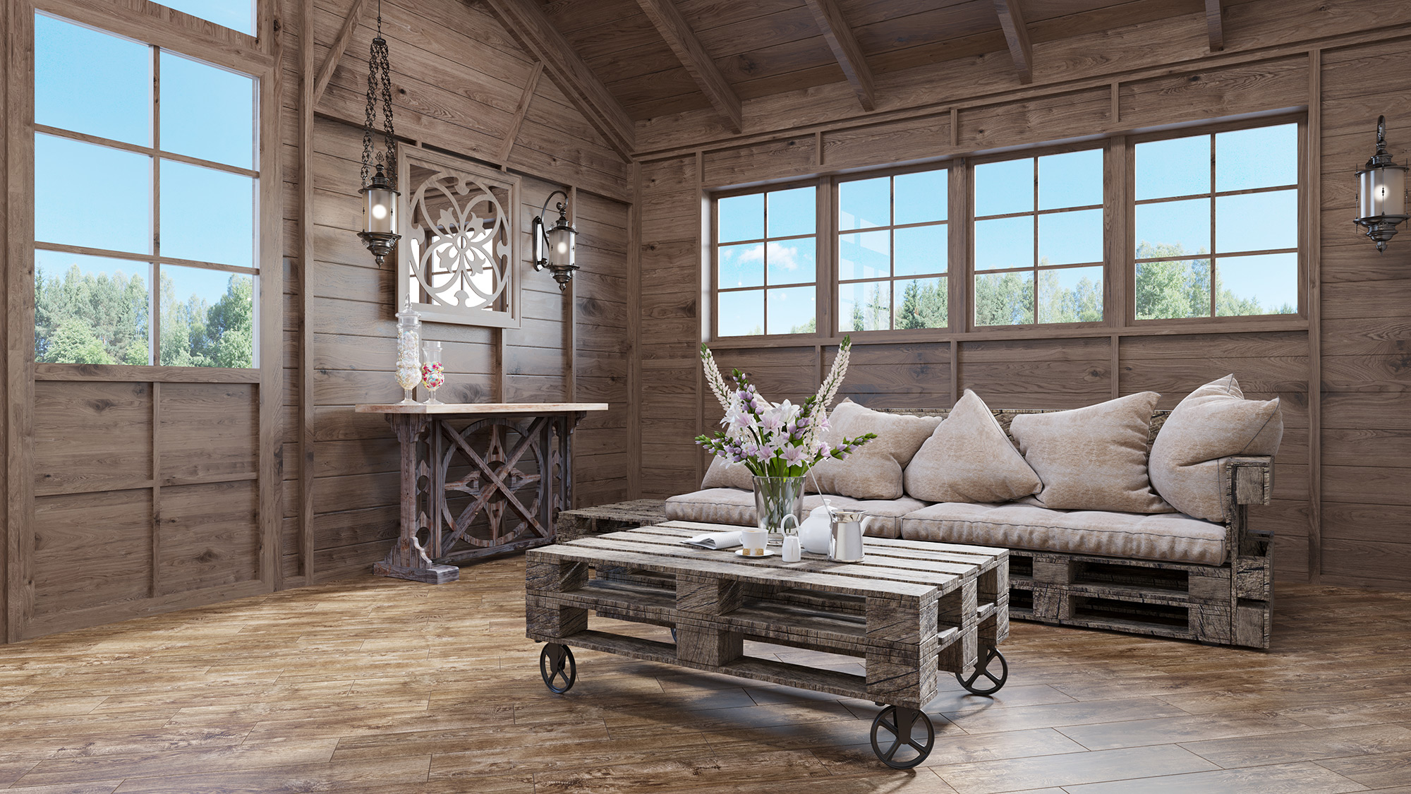 GT51VGNG На пол Оксфорд Коричневый 59.4*14.7 - фото 8