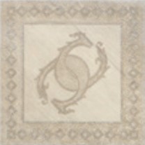 Декоративная вставка Antique Intreccio Ivory