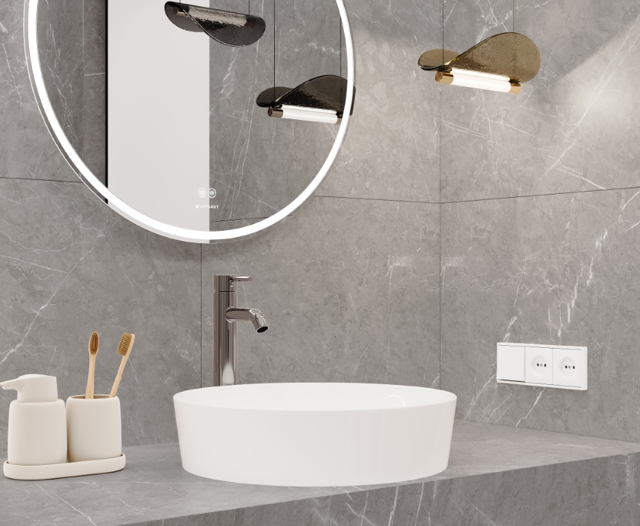 На пол Pietra Grey Серый матовый карвинг 60х120 - фото 11