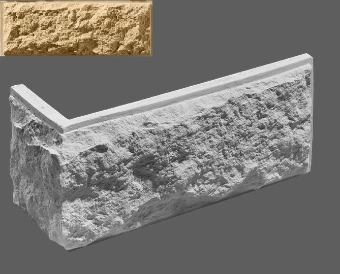 На стену Шато Угловой элемент 050 33/11x16.7x3