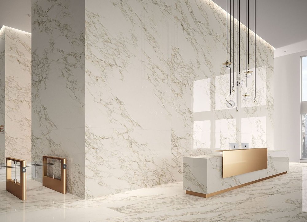 Декор Marble Experience Calacatta Gold Rett Lap - фото 2