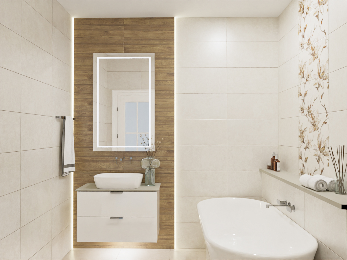 На стену Palladio Ivory 31.5x63 - фото 6