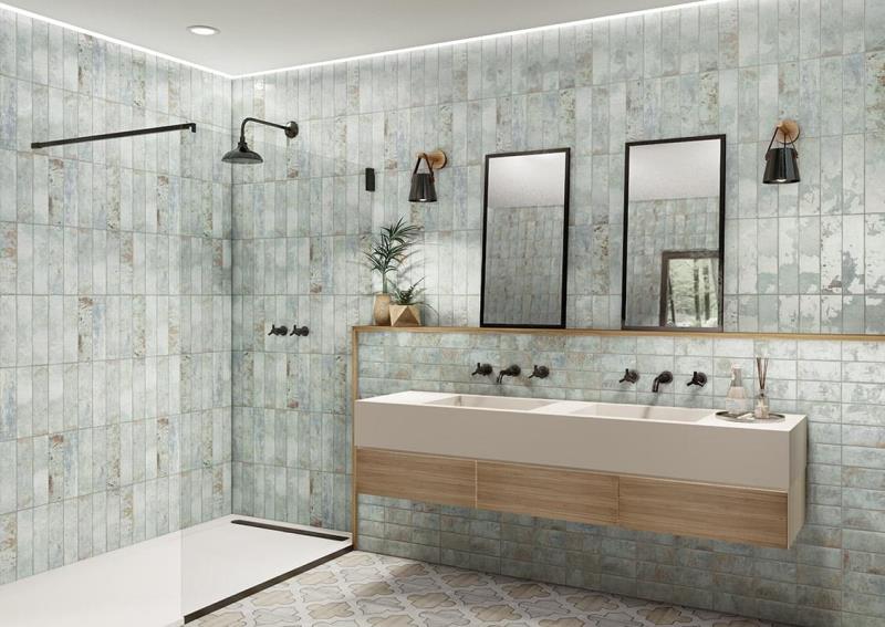 На стену Bayonne Blu 7.5x30 - фото 5