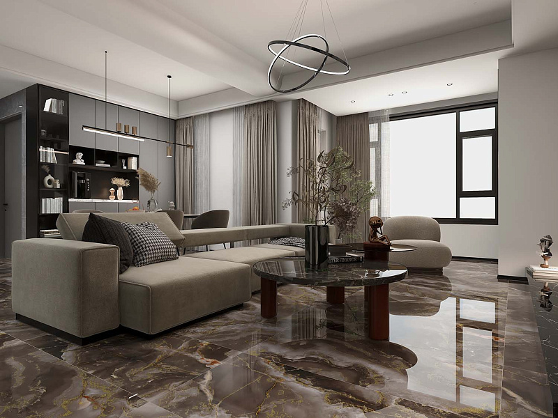 H18004003G Напольный Grasberg Gold Carving 60x120 - фото 5