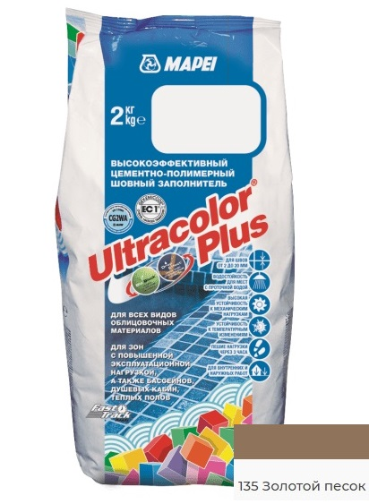  Ultracolor Plus ULTRACOLOR PLUS 135 Золотистый песок (2 кг) б/х