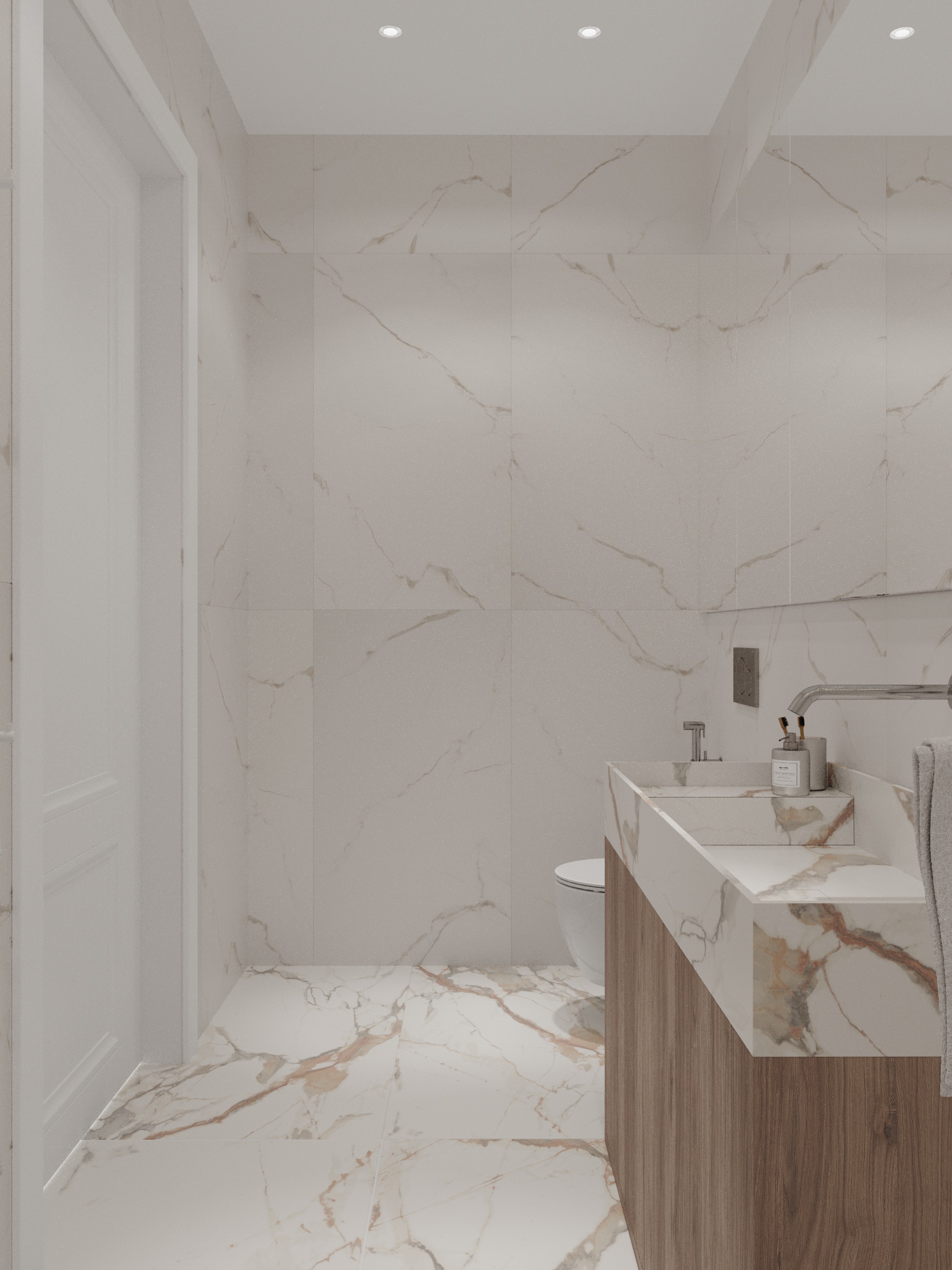 На стену Керамическая мозаика Round midnight blue - фото 17