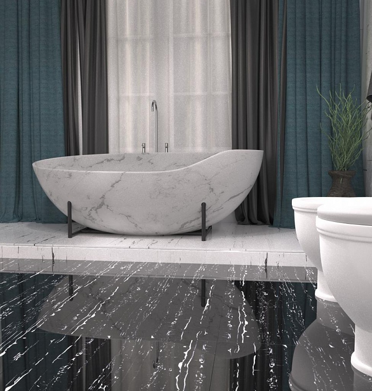 На пол Portoro 3083 Diamond Portoro High Glossy 60*120 - фото 7