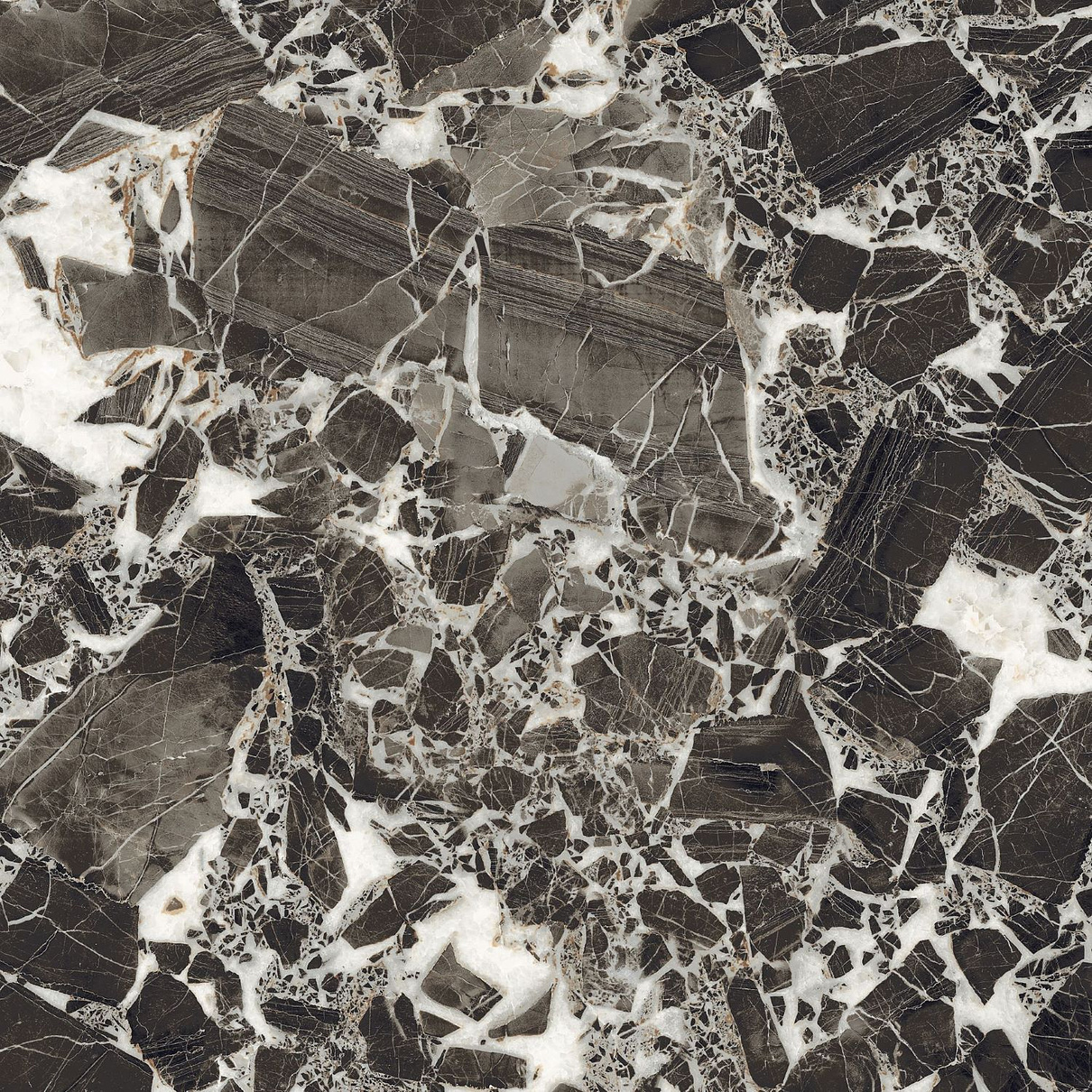 На пол Нуар Черный 60х60 - фото 7