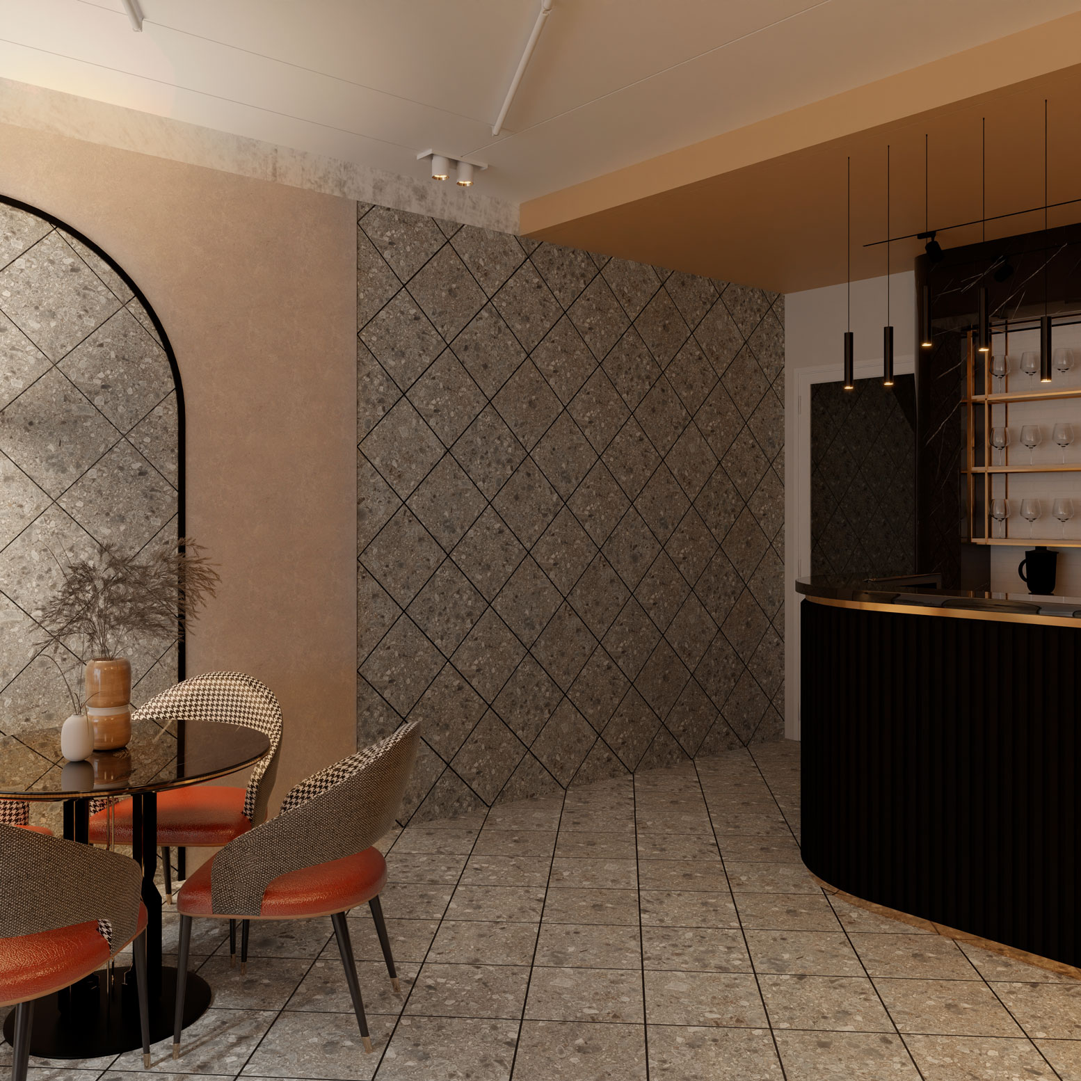 На пол Даллас Серая 32.7x32.7 - фото 3