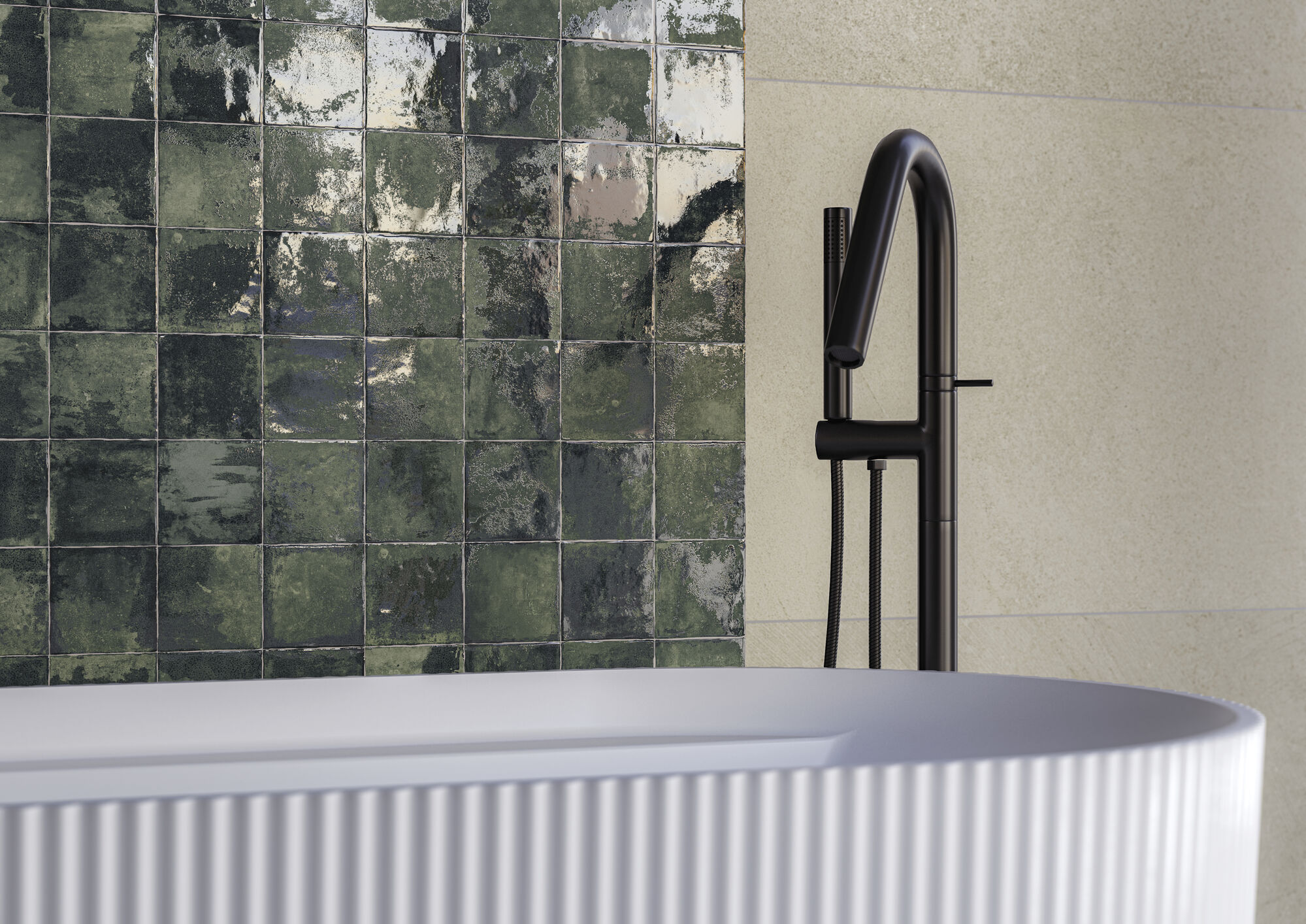 На пол Odin Teal Brillo 10x10 - фото 10