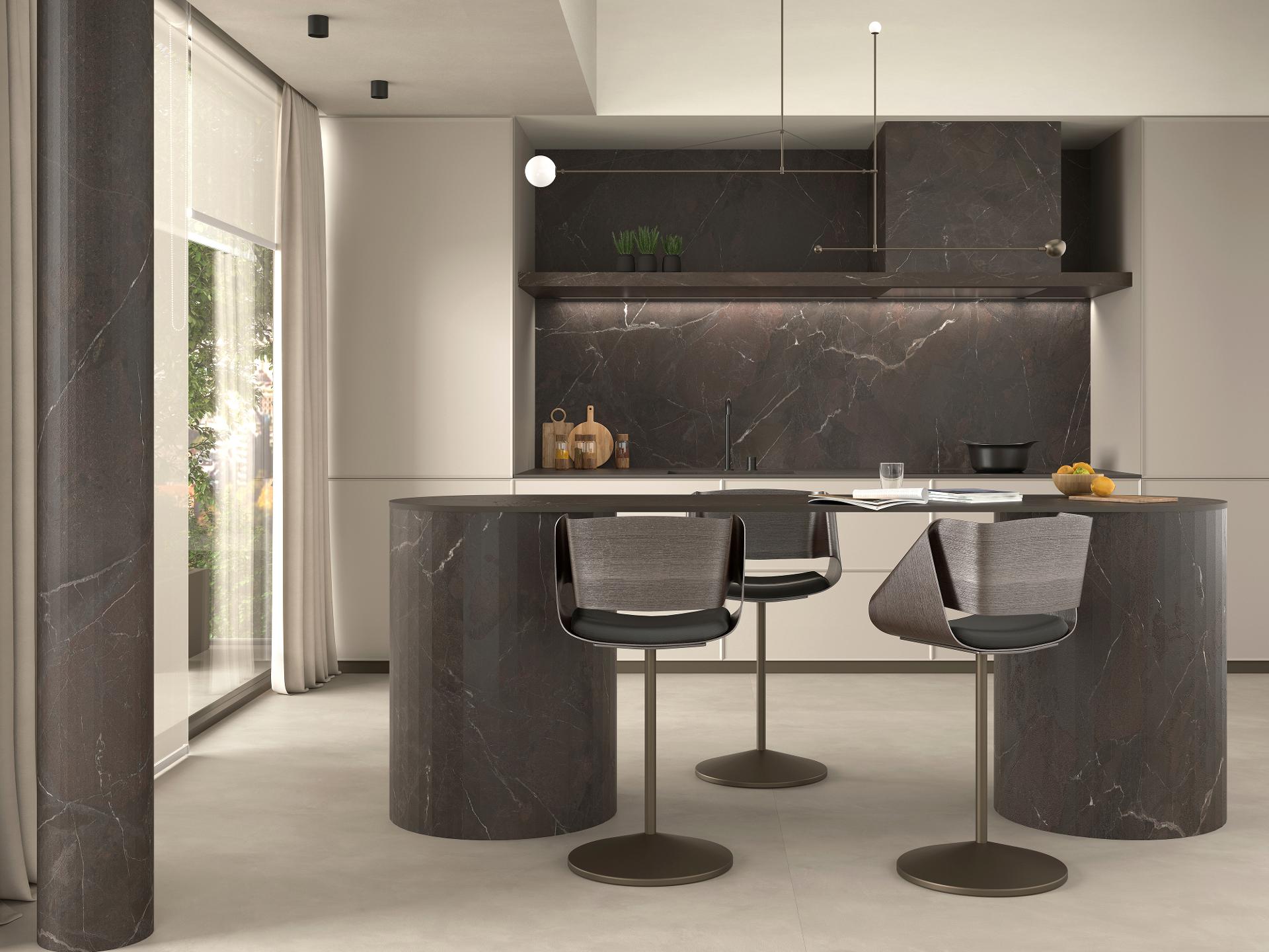 100344343 На стену Xlight Breccia Imperiale Texture 6mm 160x320 - фото 8