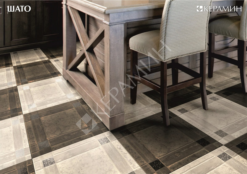 На пол Шато Коричневый 4 - фото 3