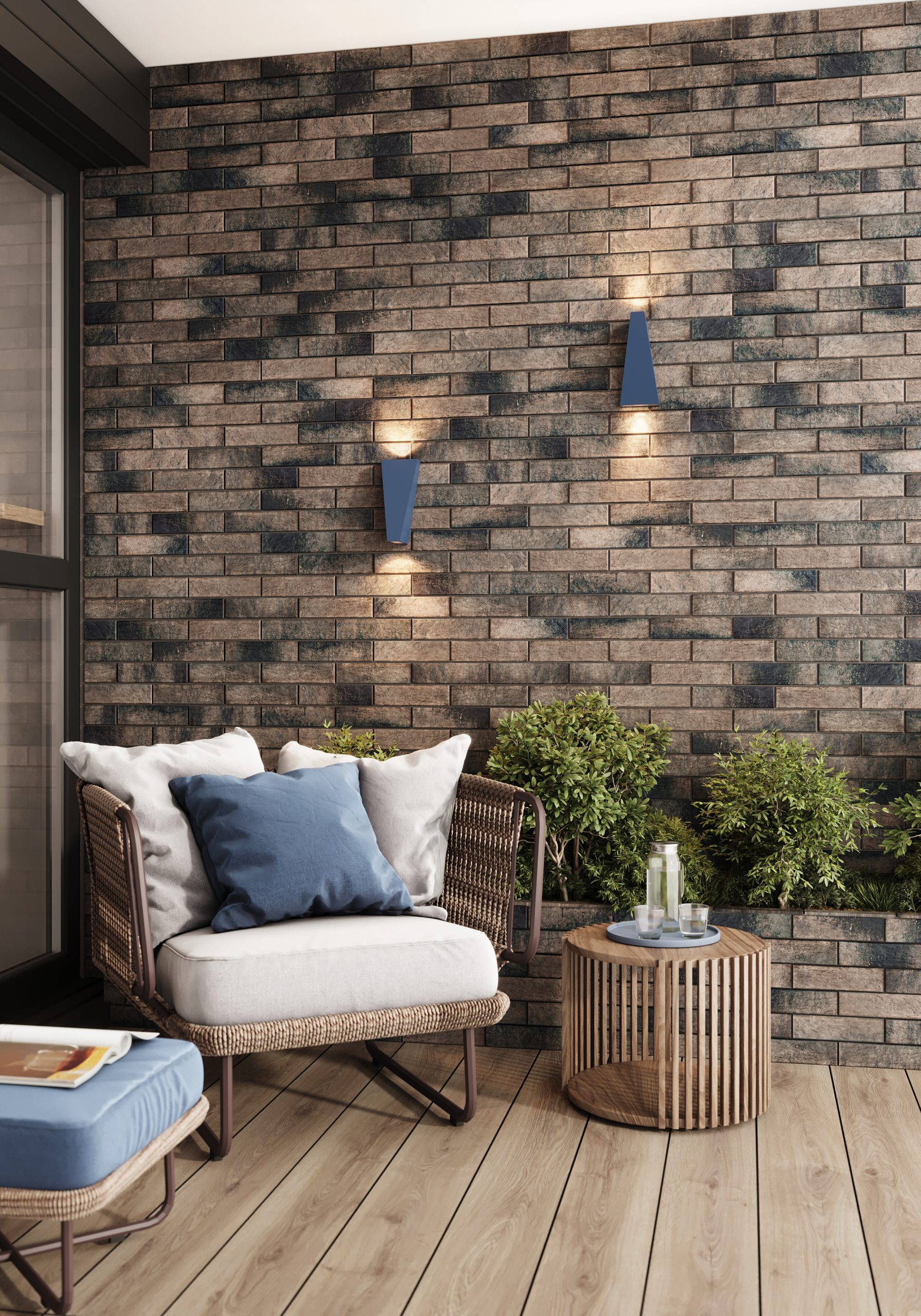 На стену Arfak Коричневый 245x65 - фото 27