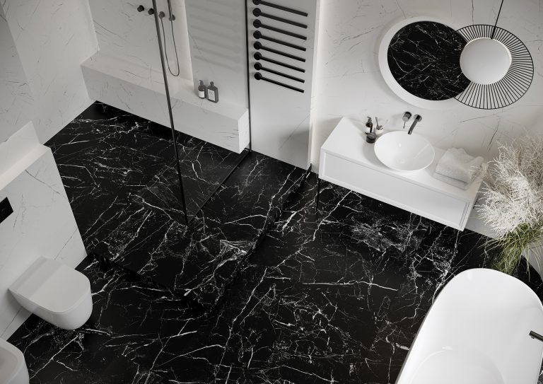 На пол Marmo Morocco Black Rect - фото 6