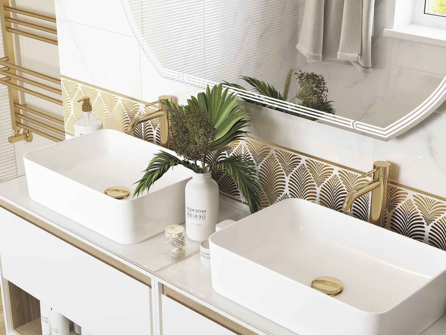 OMG051D На стену Omnia Белая - фото 9