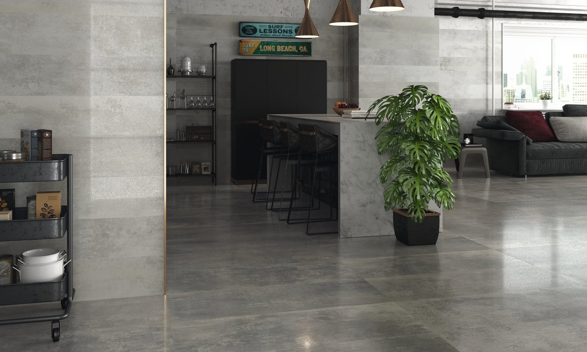 На пол Planet Oxid Metal Soft 60x120 - фото 26