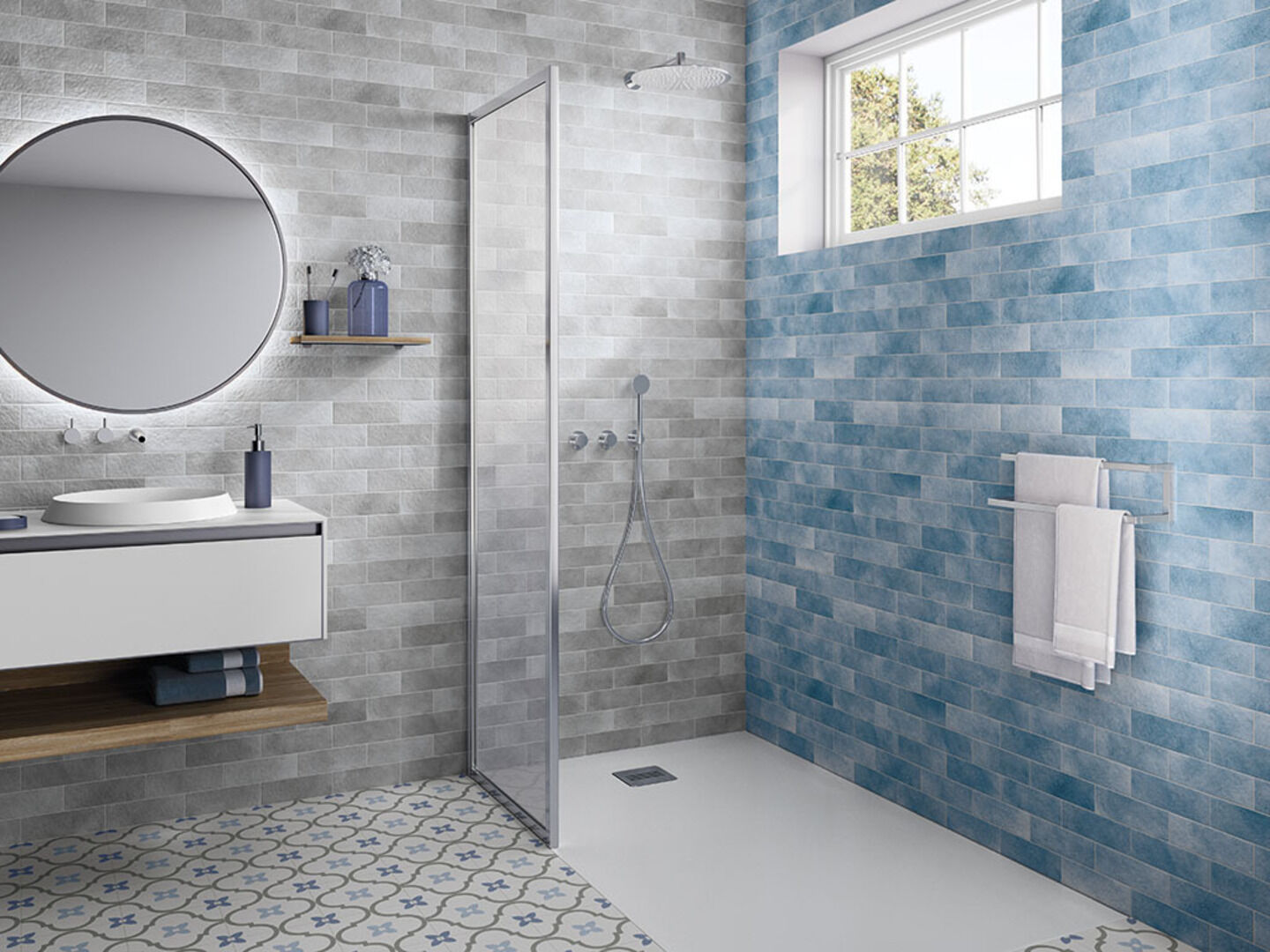 На стену Andes Blue 6.5*20 - фото 6