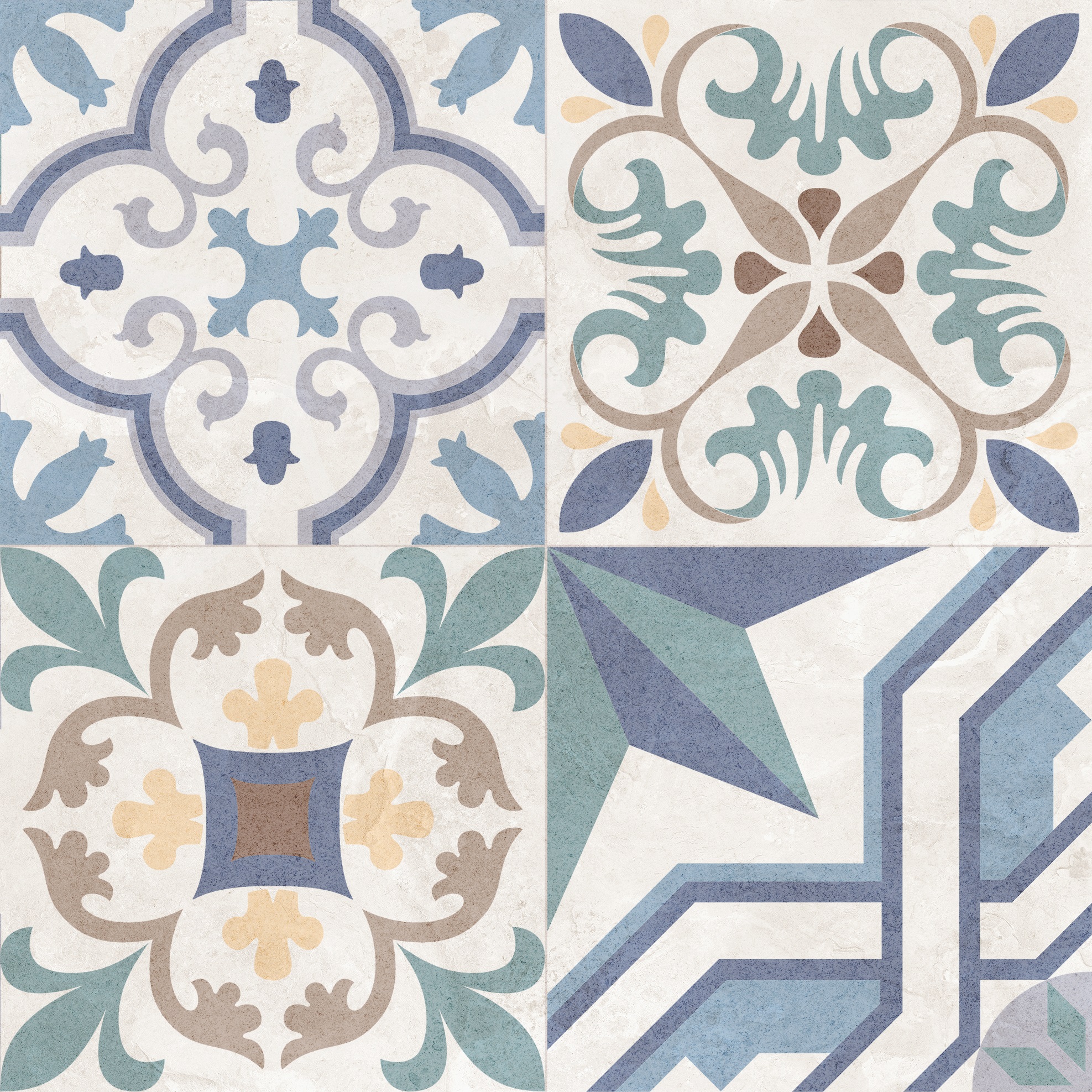 GT235VG На пол Topaz Синий матовый 41.2x41.2 - фото 3