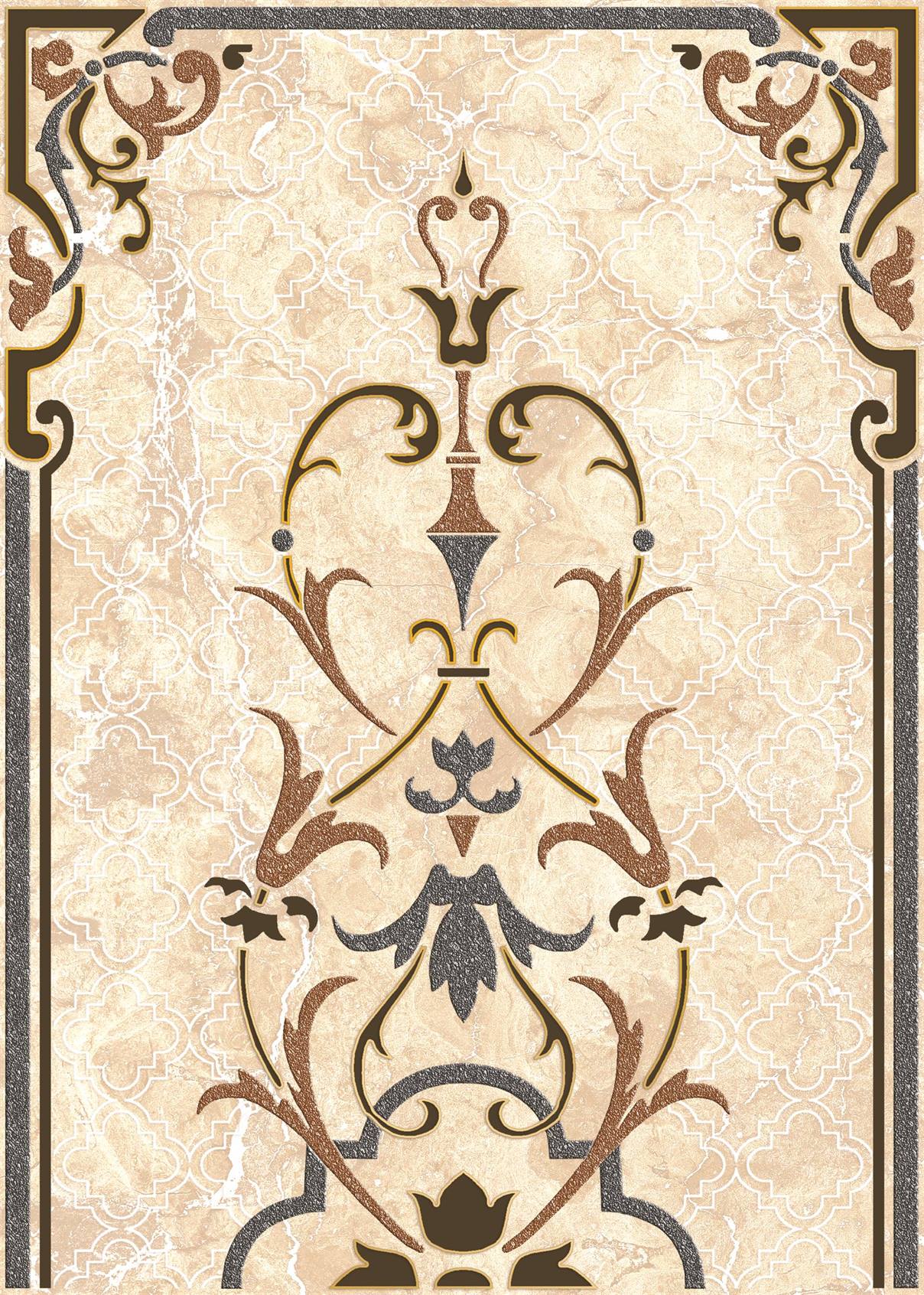 Декор Изабель Вставка D2 25x35