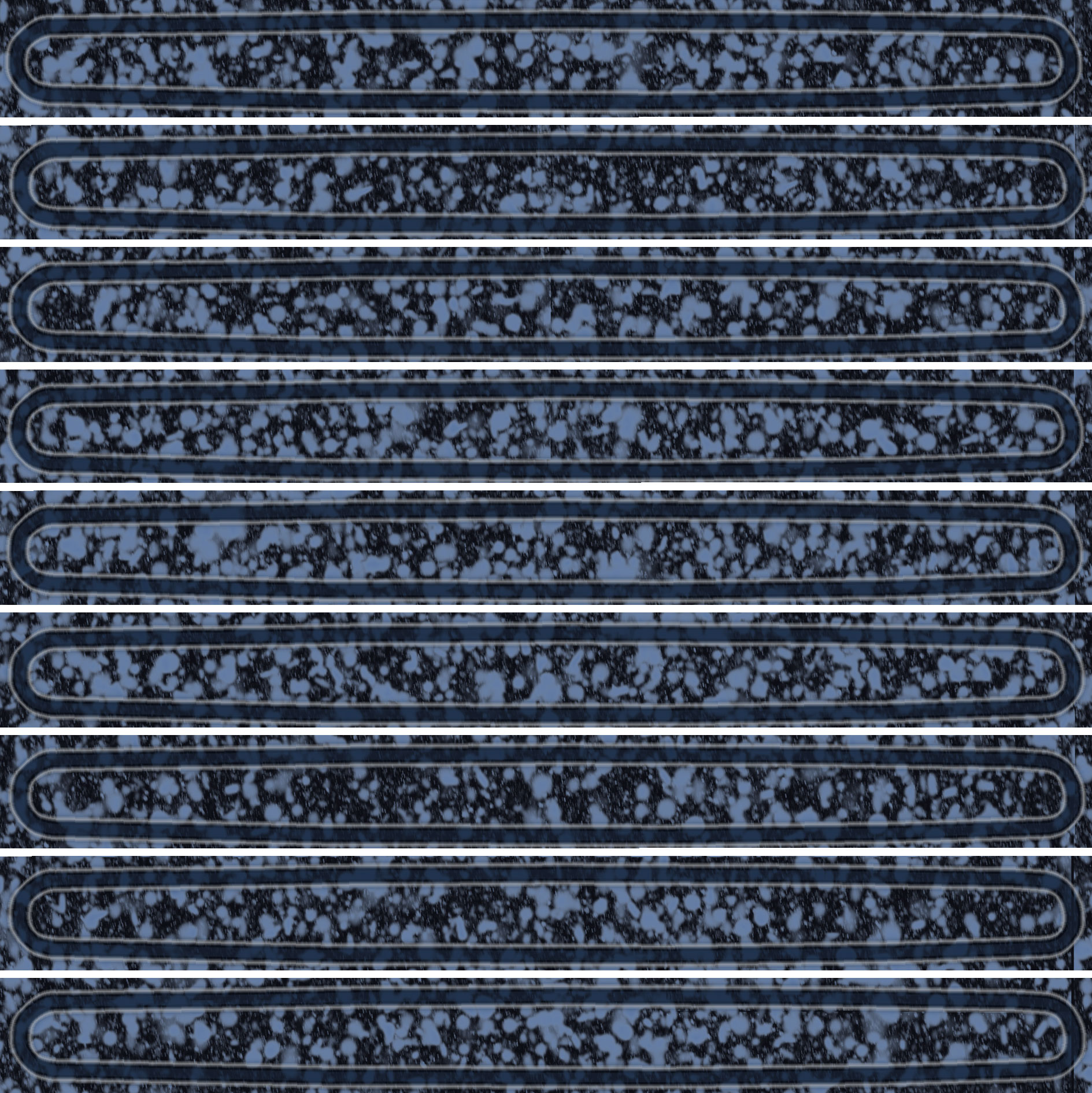 KMD2SOB004BN Декор Далия Чипсет синий глянцевый 20x20x0.95 - фото 9