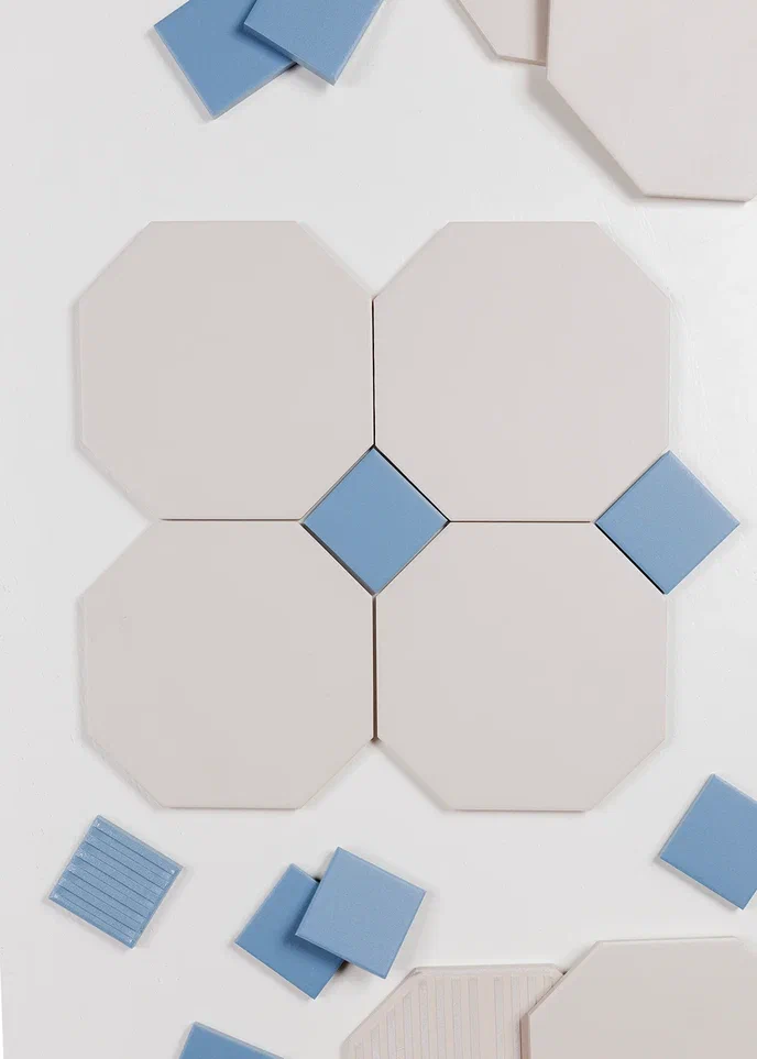 M6712 На пол Цветовая палитра Треугольник зеленый 50х36х36 - фото 13