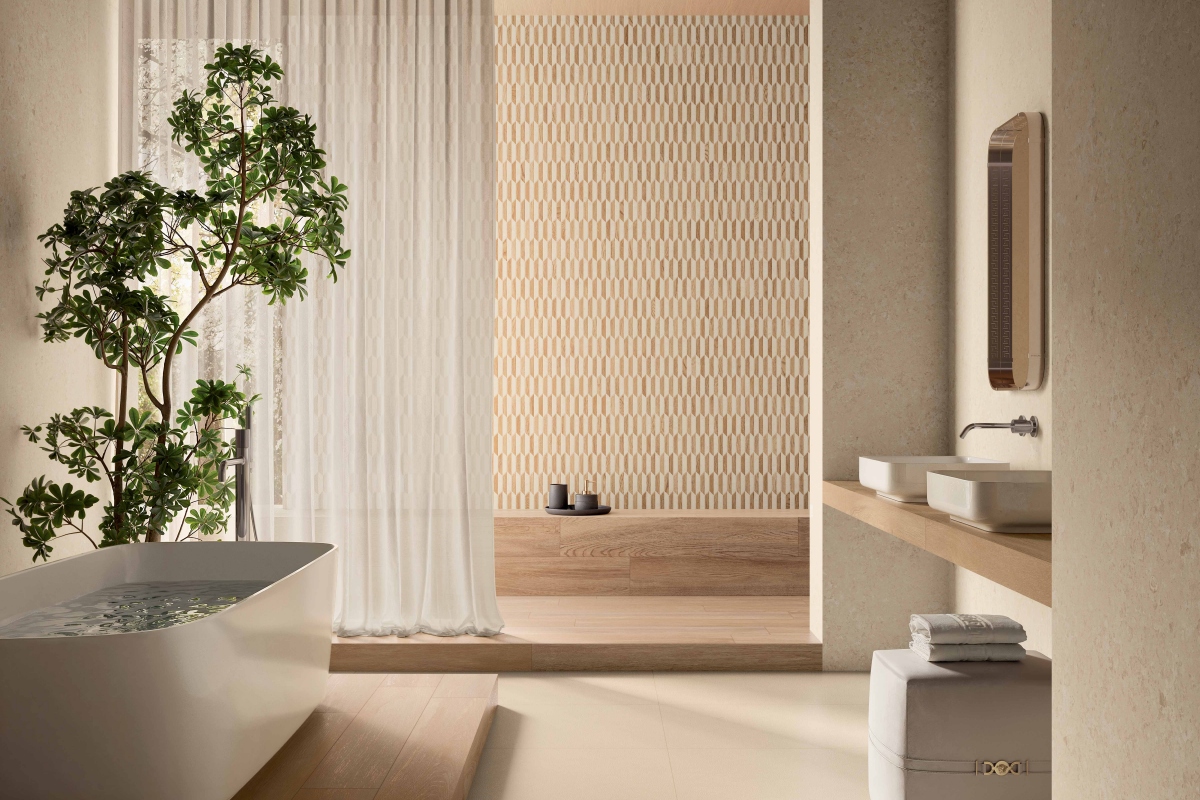 PF60020098 На пол Leatherwood Ebony Nat 3D Rett 8.5mm 20x120 - фото 14