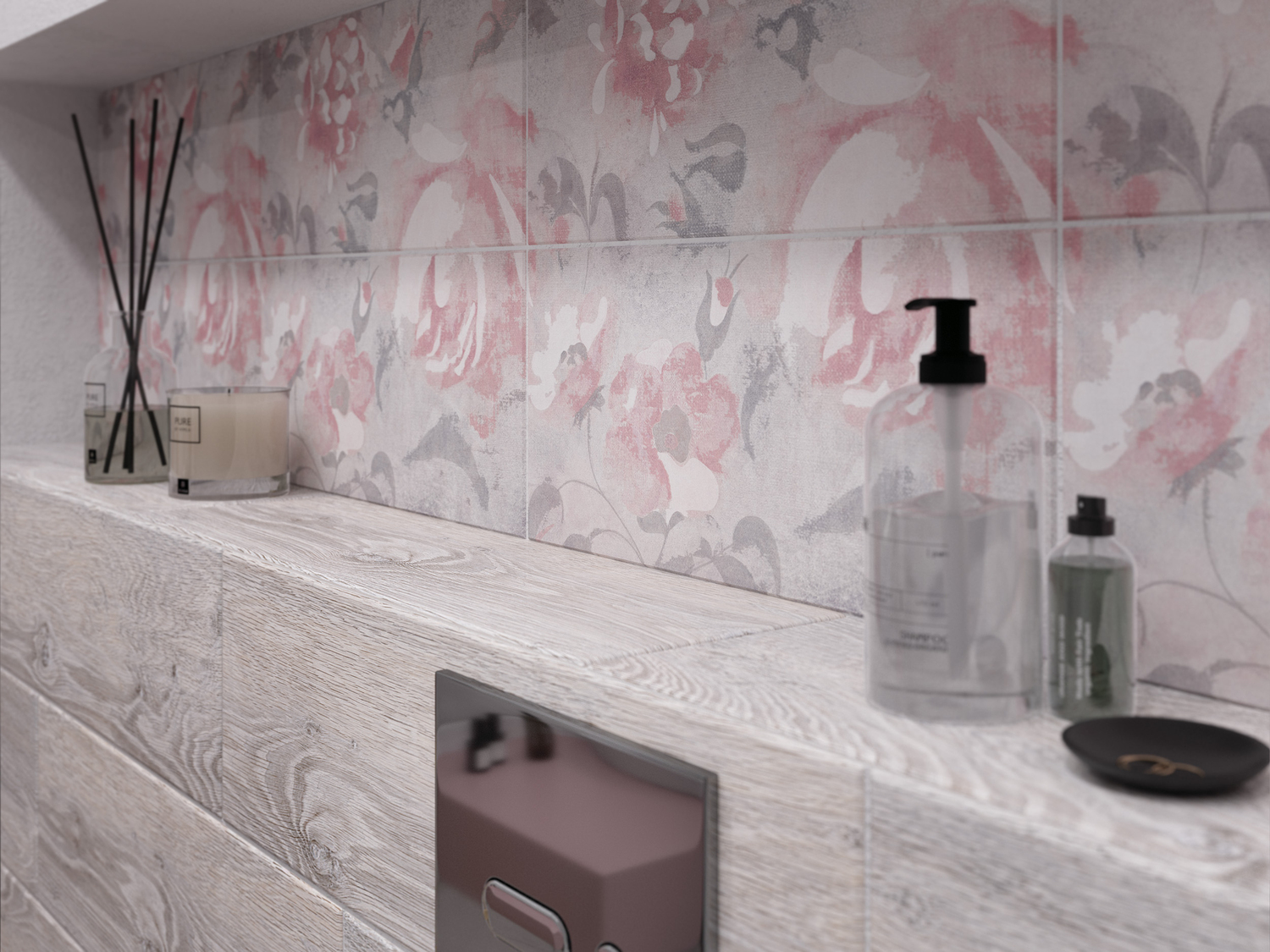 NVG401D На стену Navi Темно-серая 20x44 - фото 8