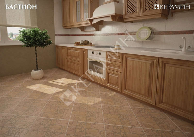На пол Бастион Коричневый 4 - фото 4