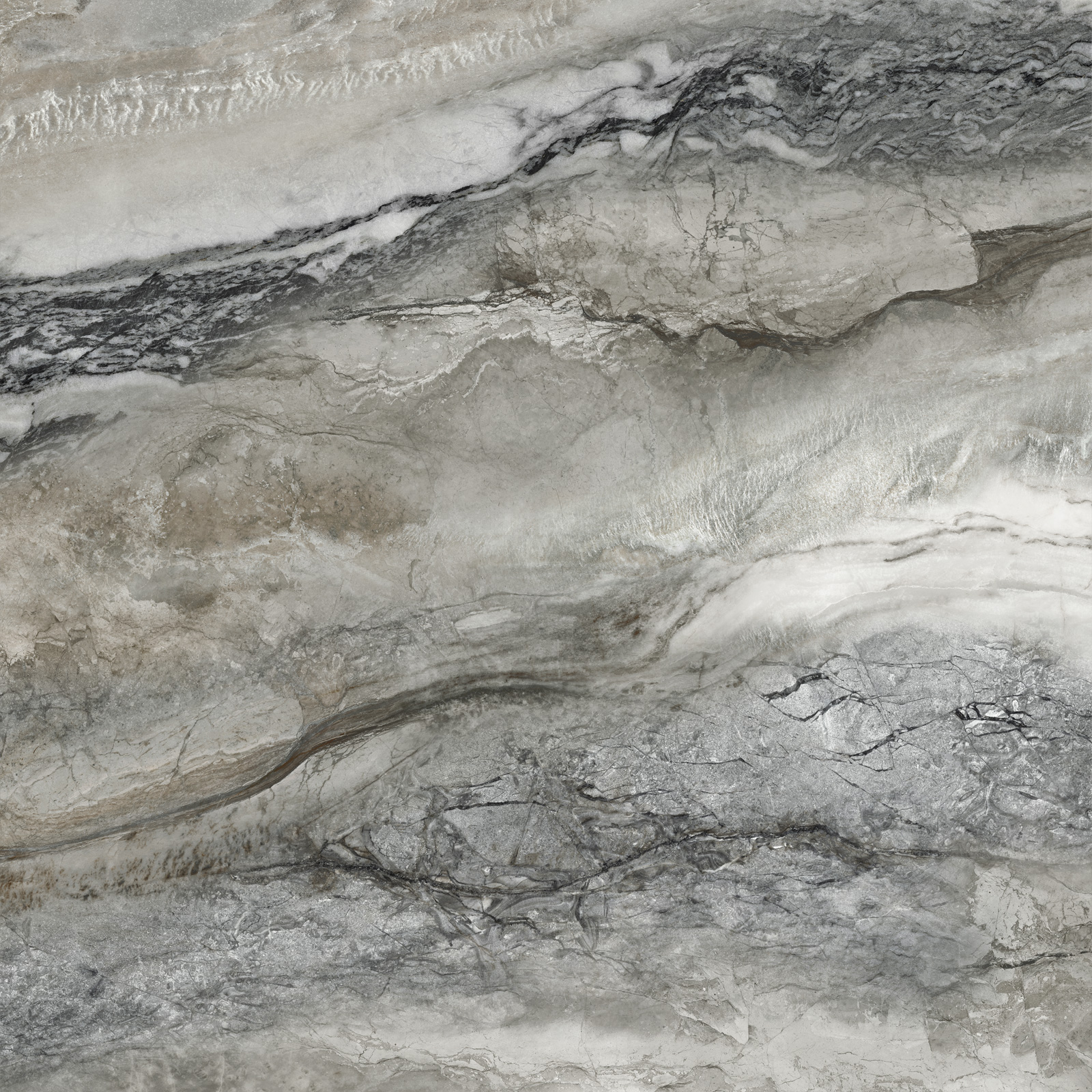 D60216M На пол Simphony Серый карвинг 600x600x9.5 - фото 9