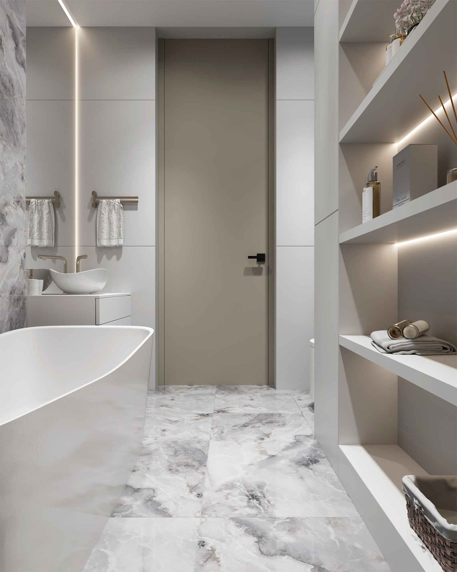 FP1004-A На пол Invisible Onyx Full Polished 60x120 - фото 13