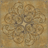 58053 Панно Dome Gradino Costa Retta Charcoal 80x80