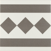 PT02114 Декор Antigua Gris002 Cenefa 20x20