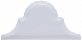 ADST8008 Плитка Renaissance Arabesco Biselado Remate Snow Cap 7.5x15