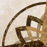 610080000148 Декор Elite Уайт Вставка Блоссом Люкс и Реттифицированный 59x59