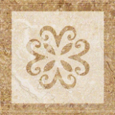 610090001026 Декоративная вставка Natural Life Stone Тоццетто Блум Натуральный 8.5x8.5