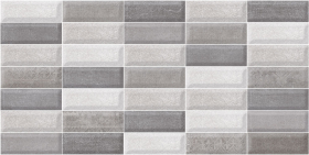 Плитка Birma Серая Мозаика Рельефная 50x24.9