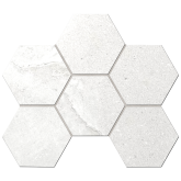 Mosaic/KA00_NS/25x28.5x10/Hexagon Декор Kailas KA00 Ivory Hexagon Неполированная