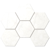 Mosaic/MA00_NS/25x28.5x10/Hexagon Декор Marmulla MA00 Ivory Hexagon Неполированная 25x28.5