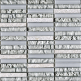 L242521831 Мозаика TECNO Linear Silver White 29.6x29.6