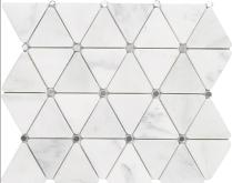 L119379011 Мозаика Victorian Diamond Marmara-Mirror 32.9x28.3