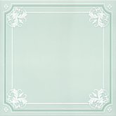 AD/D315/SG1547 Декор Петергоф Зеленый узор 40.2x40.2